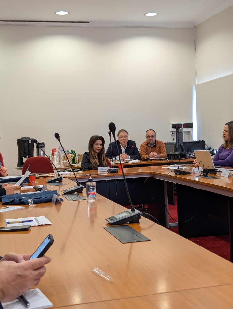 Partners in discussion