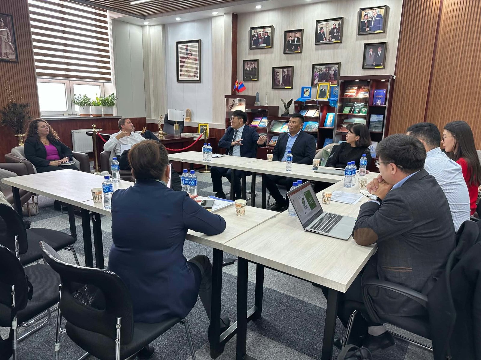 Visit to the Mongolian University of Science and Technology